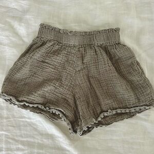Girls Rylee and Cru Textured Shorts